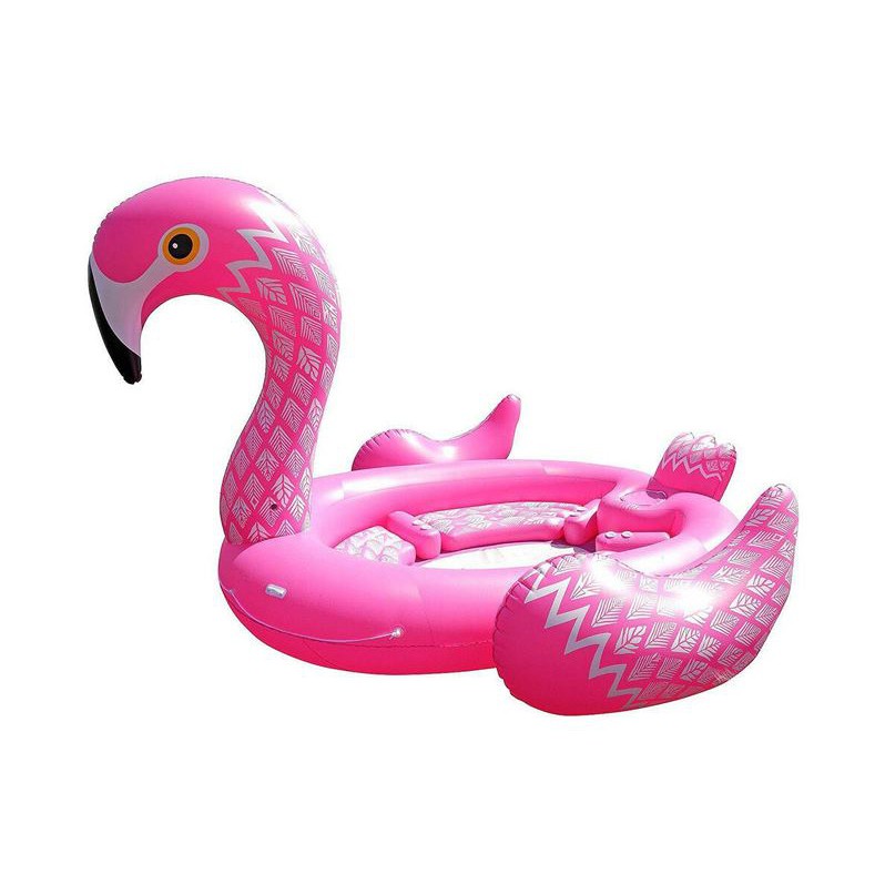 Float Me Summer แพยางฟลามิงโก้ ขนาดใหญ่ นั่งได้ 6-8 คน Inflatable Giant