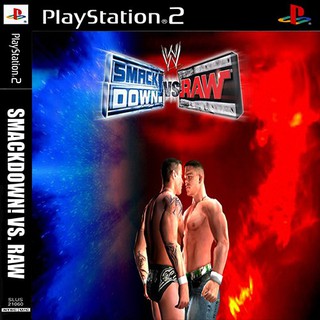 แผ่นเกมส์ PS2 (คุณภาพ) WWE SmackDown vs Raw