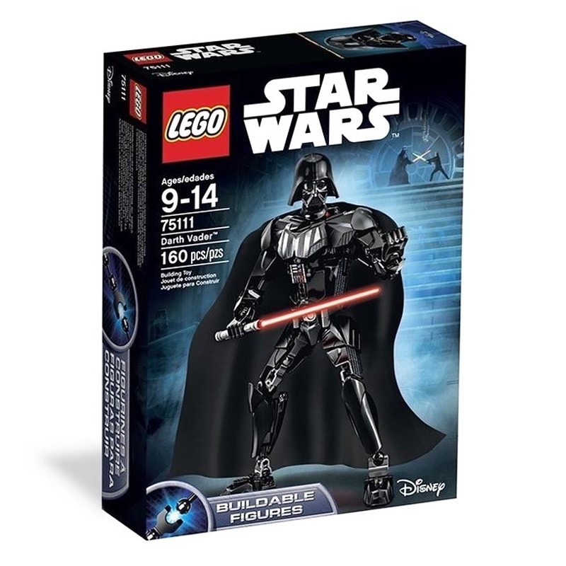 75111  : LegoStar Wars Darth Vader Buildable Figure
