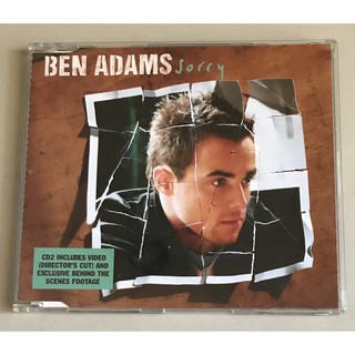 ซีดีซิงเกิ้ล ลิขสิทธิ์ มือ 2 สภาพดี...179 บาท “Ben Adams” ซิงเกิ้ล "Sorry” *แผ่นหายาก Made in EU.*