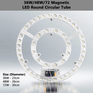 หลอดแม่เหล็ก LED ทรงกลม 3H 36W 48W 72W