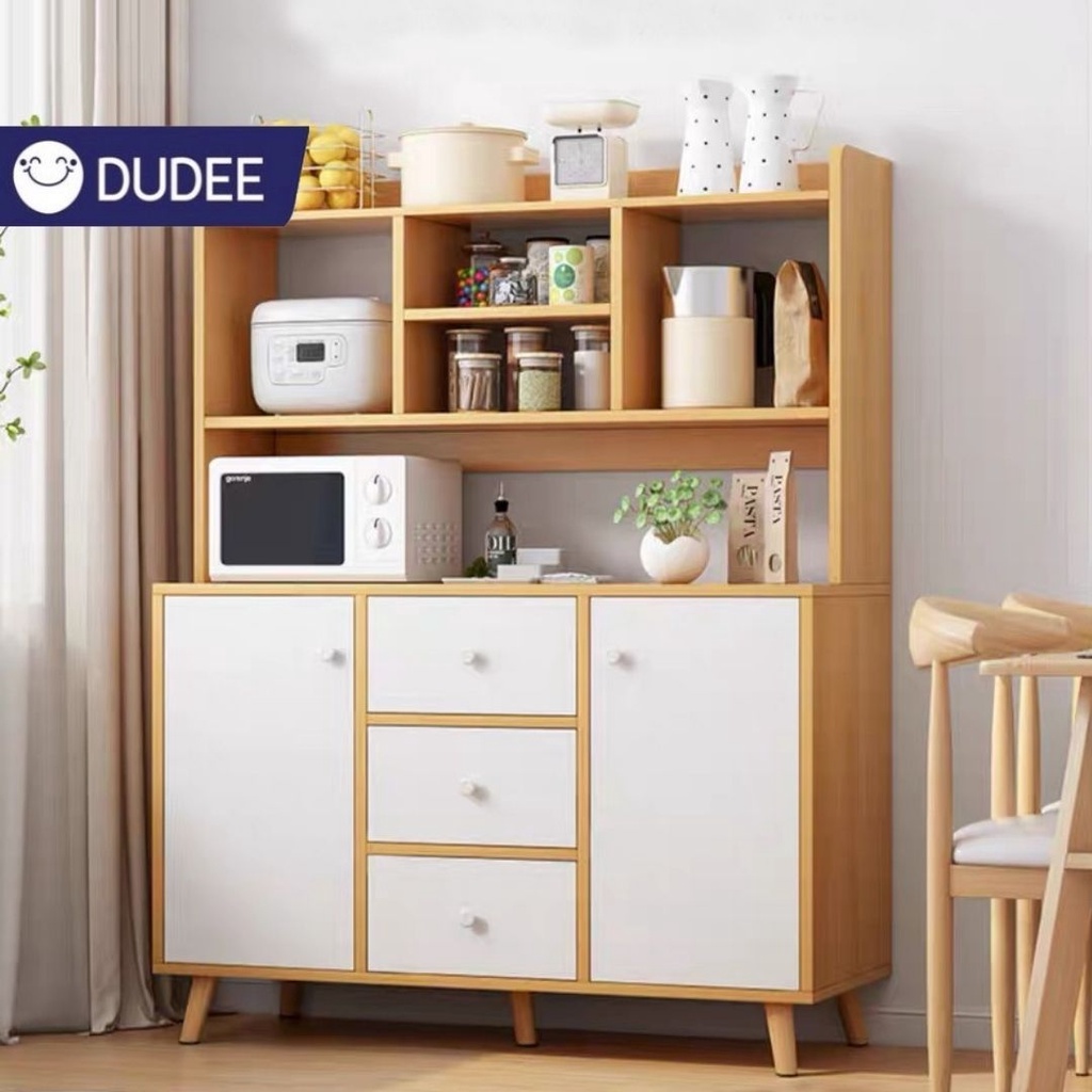 DUDEE ชั้นวางอเนกประสงค์ เคาว์เตอร์ครัว ดีไซน์สวยงาม ทันสมัย ตู้วางของในครัว ที่คว่ำจาน ชั้นวางจาน ชั้นคว่ำจาน