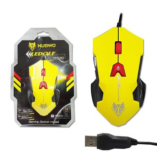 Nubwo LEDOLF Gaming Optical Mouse เมาส์ เกมมิ่ง NM-60