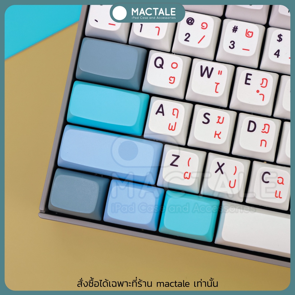 Mactale Blank Keycaps สี คีย์แคปเปล่า ของแท้ XDA ,PBT ขนาด 1u,1.25U,1.75U,1.5U ปุ่มกด คีย์บอร์ด for Mechanical Keyboard ราคา ถูกที่สุด ดีลบีเคเค แกลเลอรีภาพที่ 5