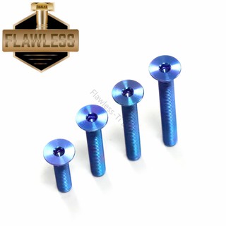 Flawless-Ti Gr5 Titanium Alloy Master Cylinder Nut M4×6/8/10/12/14/15/16/20 for Motorcycle Scooter Parts Available