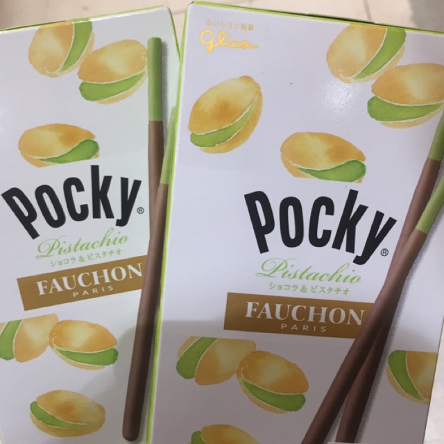New Pocky pistachio chocolate