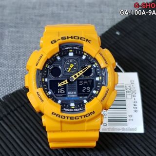 G-Shock GA-100A-9ADR ประกันCMG