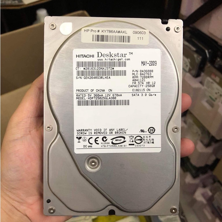 ฮาร์ดดิสก์) HDD PC มือสองสภาพดี 160g/250g/320g/500g | Shopee Thailand ฮาร์ดดิสก์) HDD PC มือสองสภาพดี 160g/250g/320g/500g | Shopee Thailand