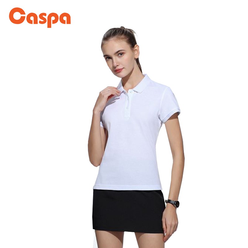Caspa รุ่น PL-395 เสื้อโปโล เสื้อคอปกผู้หญิง ราคาถูก เนื้อผ้าระบายยอากาศ