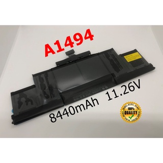 Battery รุ่น A1494 (สำหรับ Pro 15" Late 2013 - Mid 2014 A1398, A1494 ) Laptop Battery