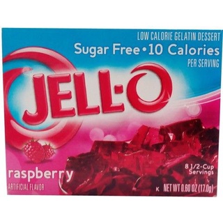 🔥*พร้อมส่ง*🔥 Jell-O Raspberry Sugar Free 17g 🚚พร้อมส่ง!! 💨