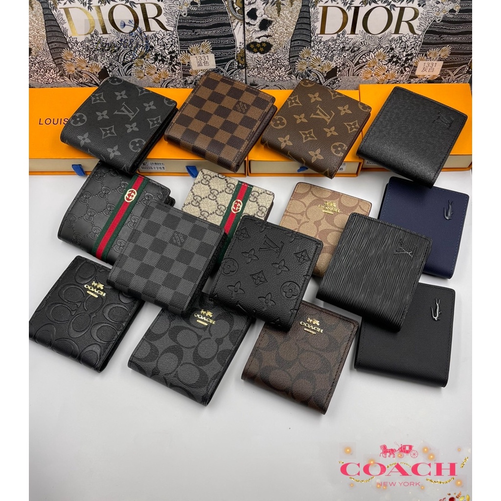 กระเป๋าตังค์สั้น coach รุ่นใหม่ที่เพิ่งออกมาล่าสุดงานเกรดพรีเมี่ยมสวย งานสวยเหมือนรูปเลย