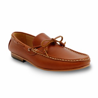 BROWN STONE BARREL LOAFER TOFFEE TAN