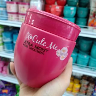 ทรีทเม้นท์x cute me extra moisสีชมพู กลิ่นหอมละมุน