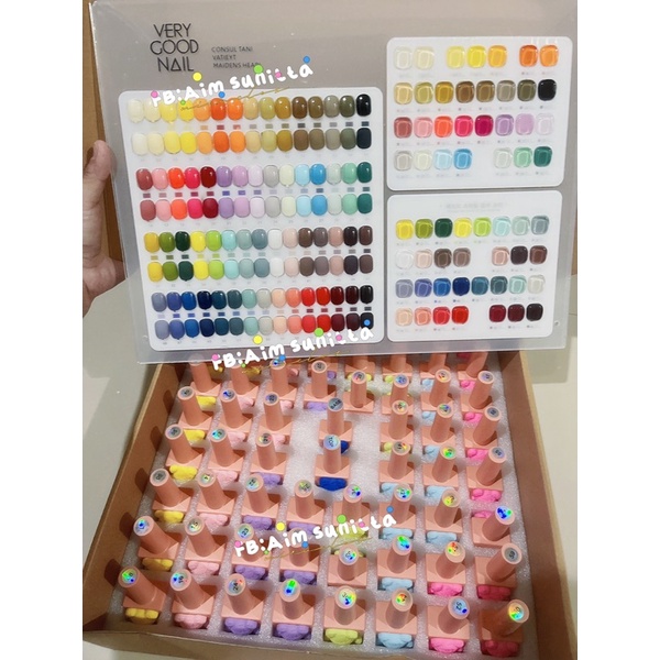 Very Good Nail 60สี ขวดน้องหมี 🧸✨พร้อมส่ง