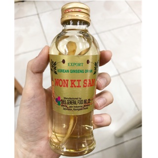 พร้อมส่ง🔥เครื่องดื่ม โสมเกาหลีวอนคีซั่ม Korea Ginseng Drink (Won Ki Sam) 120ml.