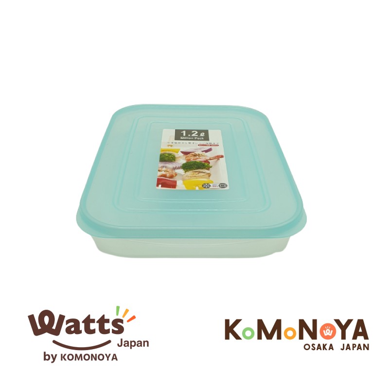 Komonoya กล่องใส่อาหาร 1.2 ลิตร