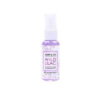 ศิริบัญชา SCENT & CO. ไฮเดรทติ้งแอลกอฮอล์สเปรย์ 80% กลิ่น WILD LILAC