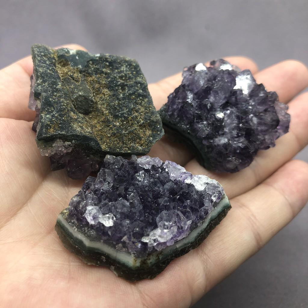 100% Amethyst Cluster Raw Natural Stone for DIY Decoration Room Office