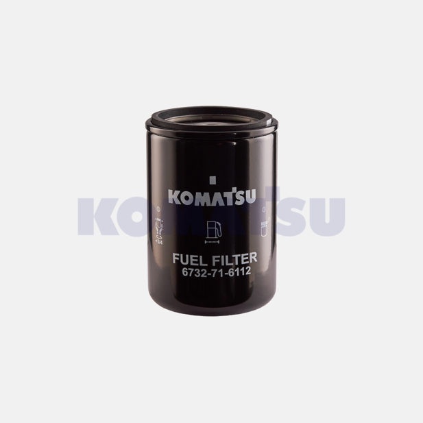 KOMATSU  6732-71-6111 | 6732-71-6112 CARTRIDGE FUEL FILTER กรองน้ำมันเชื้อเพลิง |WA200-5 PC200-7