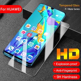 ฟิล์มกระจกแบบเต็มจอ 3D Full Cover Curved Huawei Mate 30 20 Pro P20 Lite P30