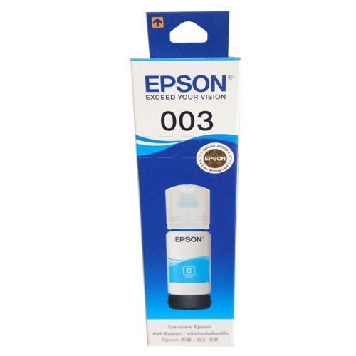 หมึกแท้ Epson 003 Cyan (สีฟ้า)