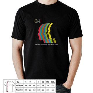 Wanyg เสื้อยืดลําลอง แขนสั้น คอกลม พิมพ์ลายวงดนตรี Orchestral Manoeuvres In The Dark สไตล์คลาสสิก ของขวัญวันเกิดพ่อ สําห