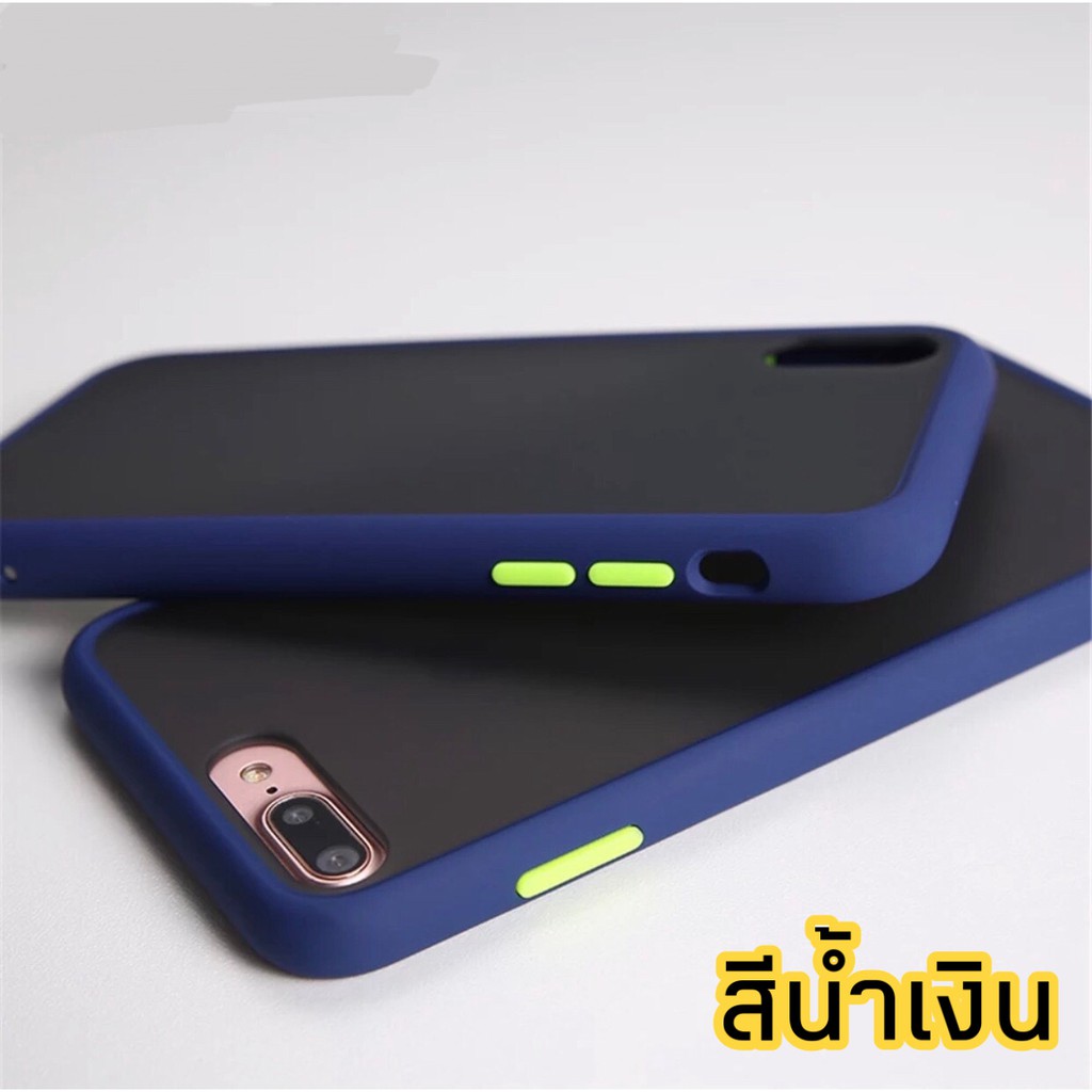 เคสขอบสี เคส Realme ทุกรุ่น C51 C35 C53 C21 C25 C12 C15 C17 5s 5i  6i 6Pro C3 C20 7Pro 5 Pro 7 5g 8 5g C11 C11 2021 - รูปที่ 3