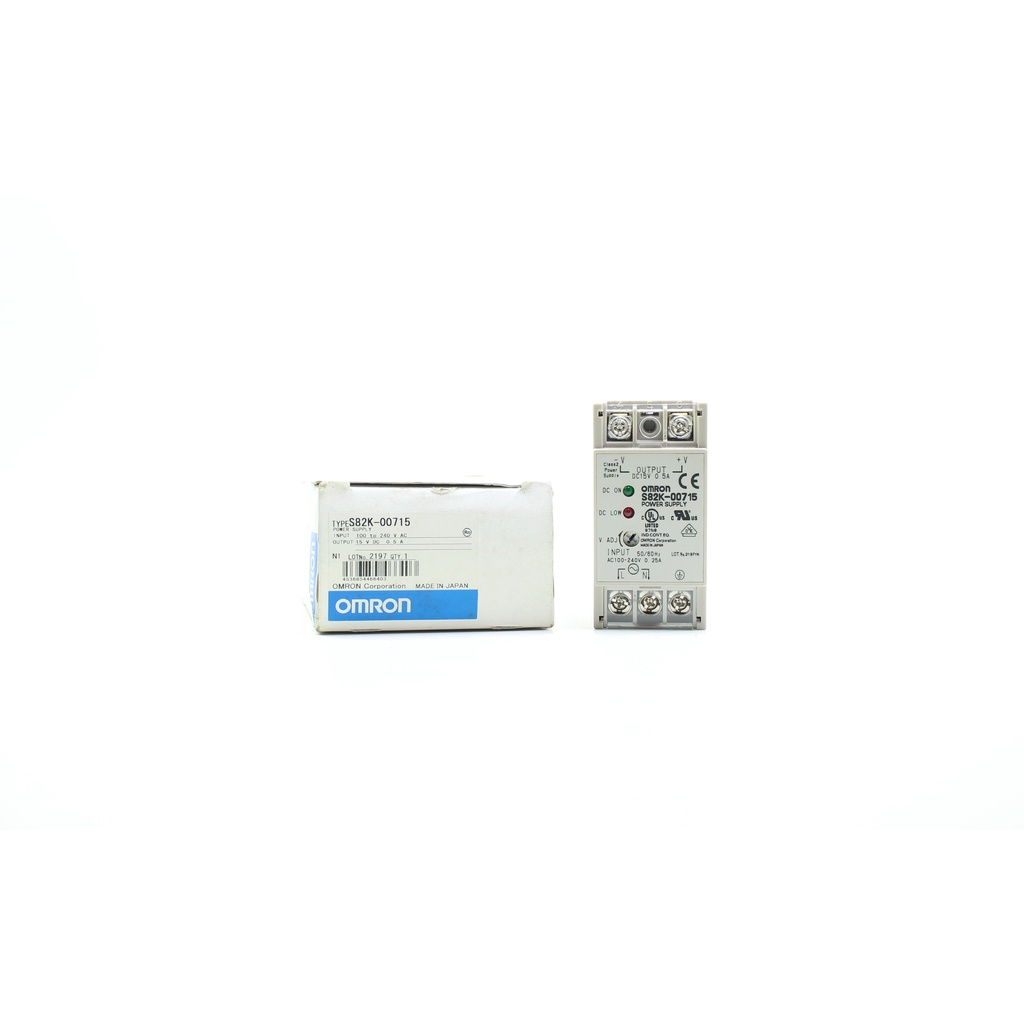 S82K-00715 OMRON Switching Power Supplies  S82K-00715 POWER SUPPLY OMRON สวิทชิ่งพาวเวอร์ซัพพลาย OMR