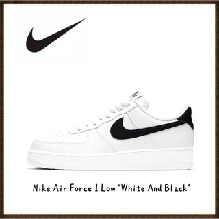 100% Genuine Nike Air Force 1 Low "White And Black"