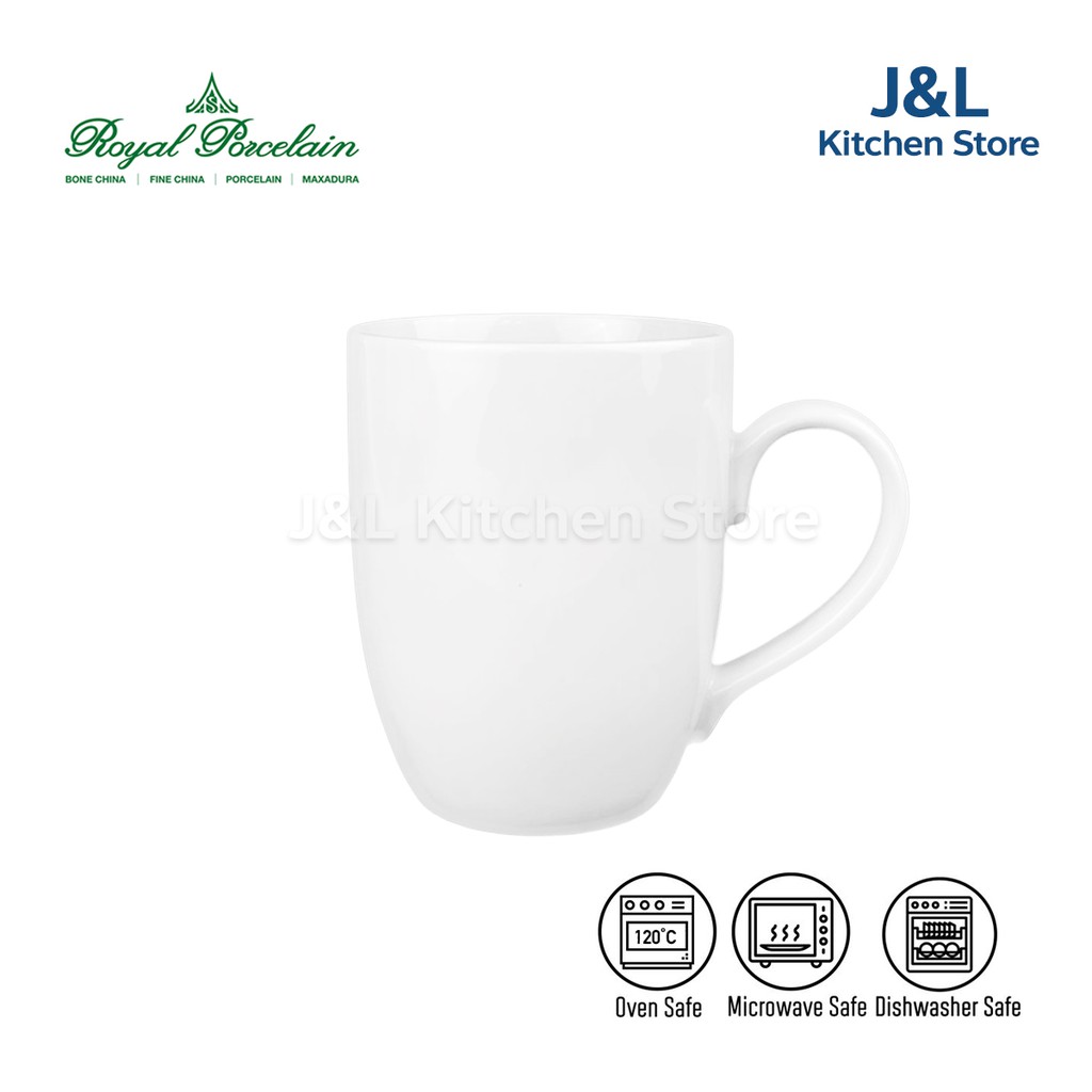 (6ใบ) Royal Porcelain แก้วมัค 0.38L P8015 แก้วชา แก้วกาแฟ เกรดพรีเมี่ยม