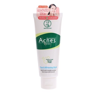 เมนโทลาทั่ม แอคเน่ส์ เคลียร์ (2 สูตร)✨Mentholatum Acnes Clear โฟมล้างหน้า 100g.