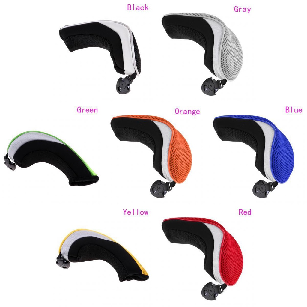 Mesh Golf Club Head Cover Hybrid Utility Headcover Protector