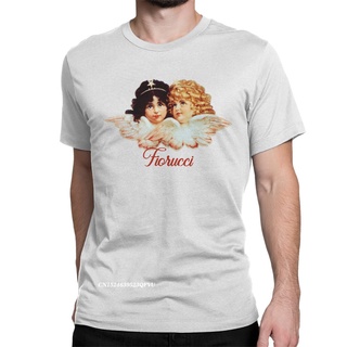 เสื้อยืด ผ้าฝ้าย พิมพ์ลายกราฟฟิค Fiorucci Cherubs สไตล์ฮาราจูกุ แฟชั่นวินเทจ สําหรับผู้ชายS-5XL