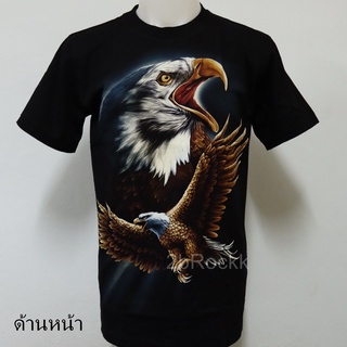 เสื้อลาย อินทรี เหยี่ยว อินเดียน Eagle เสื้อยืดเรืองแสง A17 เสื้อไซส์ยุโรป