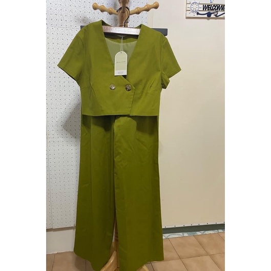 ชุดเซ็ตกางเกง มือ1 งานป้าย Akara Studio #Akara