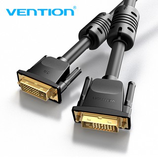 vention dvi to dvi dual link สายเคเบิ้ล dvi - d 24+1 male to male สําหรับโปรเจคเตอร์เครื่องคอมพิวเตอร์ (2560x1600) EAA