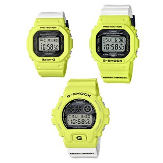 G-Shock Baby-G Lighting Yellow รับประกัน 1 ปี DW-5600TGA-9,DW-6900TGA-9,BGD-560TG-9,DW-5600TGA,DW-6900TGA,BGD-560TG