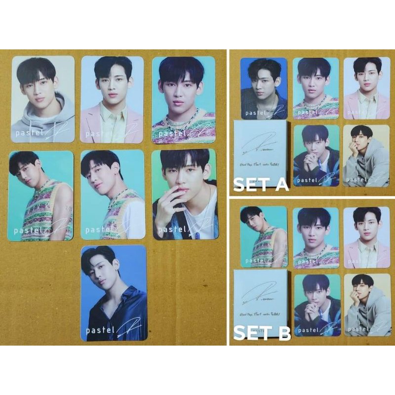** พร้อมส่ง ** การ์ด Pastel BamBam / ยาดมแบมแบม / ฝาครอบ