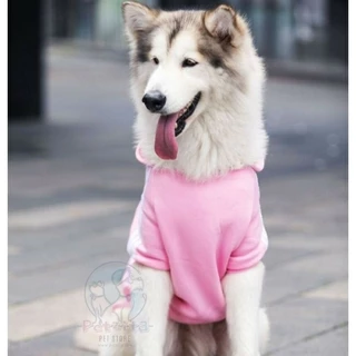 🇹🇭พร้อมส่ง🇹🇭 ADIDOG 🐶 เสื้อสุนัขพันธุ์ใหญ่ มีหมวกฮู้ด บุซับผ้าขนสำลีเนื้อนุ่ม for หมาใหญ่