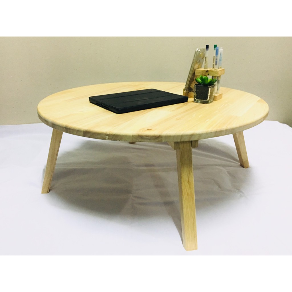 T02 โต๊ะญี่ปุ่นหน้ากลม