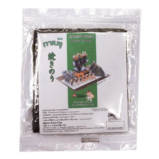 💥โปรสุดพิเศษ!!!💥 ทาเบรุ สาหร่ายทะเลย่าง 105 กรัม Roasted Seaweed Tabaru Brand 105 g