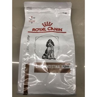 Royal Canin Vet Gastro Intestinal Puppy 1kg. อาหารลูกสุนัขท้องเสีย