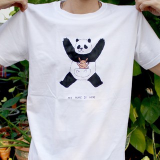 เสื้อยืดไก่3 ลาย Panda Kangaroo