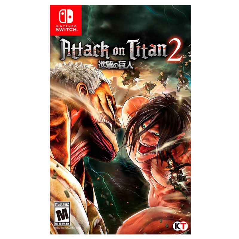 (พิม NEWGAME ในช่องโค้ดส่วนลด)Attack On Titan 2 Nintendo Switch (ENG)