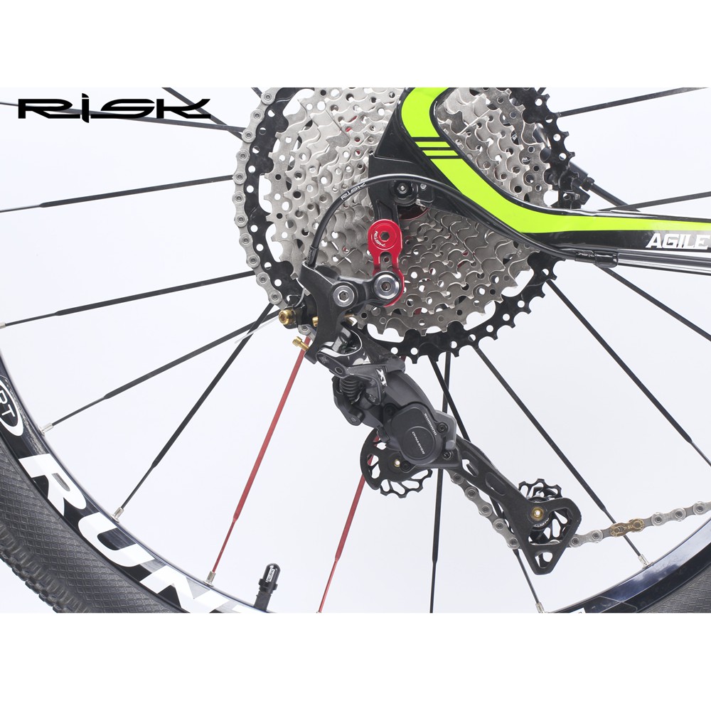 Risk อะแดปเตอร์ต่อตีนผีจักรยาน Rear Derailleur Hanger Extender Kit Bike - รูปที่ 5