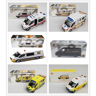 TINY 44/97/104/131/132/136/158 HONG KONG POLICE AMBULANCE BENZ SPRINTER DIECAST CAR