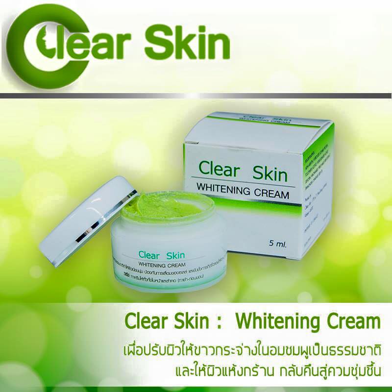 skin clear whitening cream