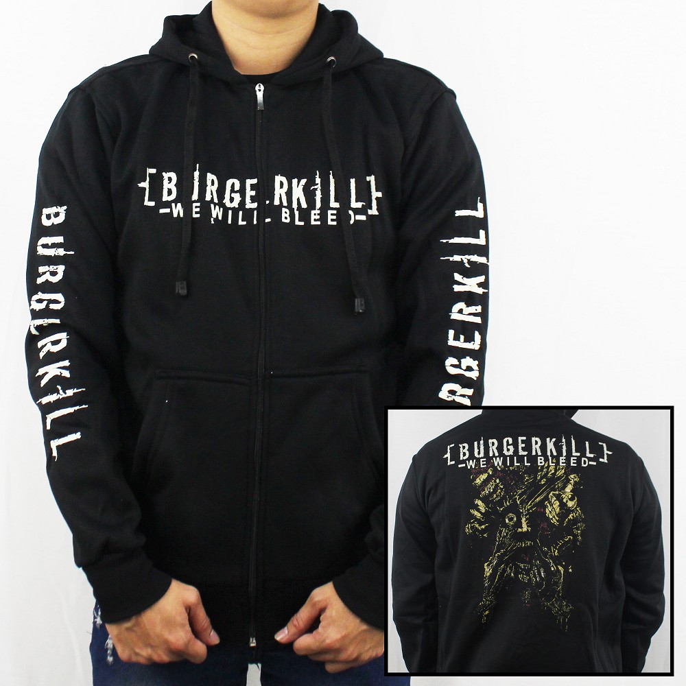 BURGERKILL HEAVY METAL JACKET ML XL XXL 04 - BURGERKILL METAL MUSIC JACKET - BURGERKILL MUSIC HOODIE