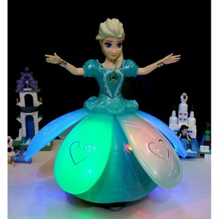 ping toys Snow dance ตุ๊กตานางฟ้าเต้นระบำ มีเสียง มีไฟ